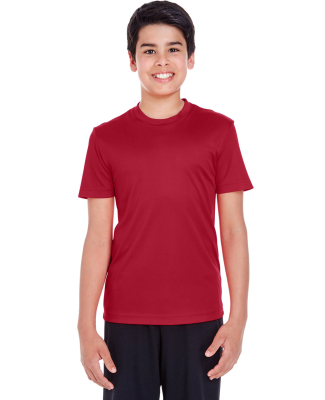 Team 365 TT11Y Youth Zone Performance T-Shirt in Sport scarlet red