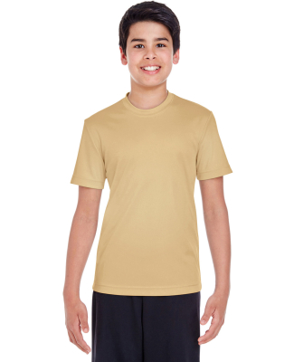 Team 365 TT11Y Youth Zone Performance T-Shirt in Sport vegas gold