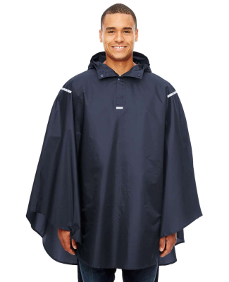 Team 365 TT71 Adult Zone Protect Packable Poncho in Sport dark navy