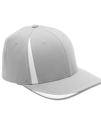 Team 365 ATB102 by Flexfit Adult Pro-Formance Fron in Sport silver/ white