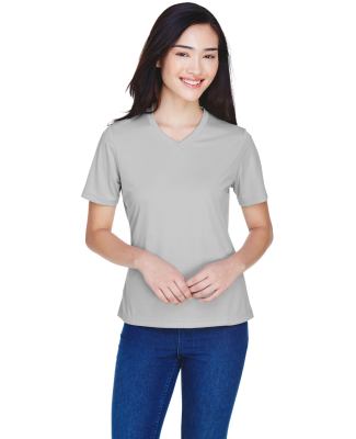 Team 365 TT11W Ladies' Zone Performance T-Shirt in Sport silver