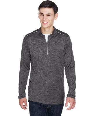 Core 365 CE401 Men's Kinetic Performance Quarter-Z in Carbon/ black