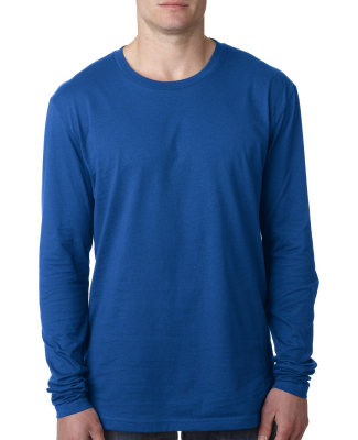 Next Level 3601 Men's Long Sleeve Crew in Royal