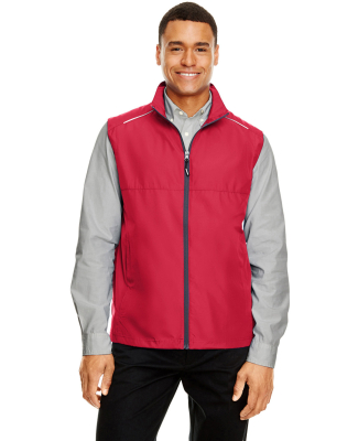 Core 365 CE703 Men's Techno Lite Unlined Vest in Classic red