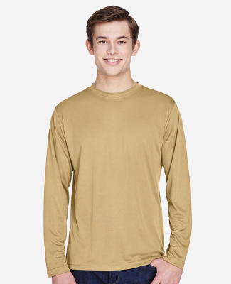 Team 365 TT11L Men's Zone Performance Long-Sleeve  in Sport vegas gold