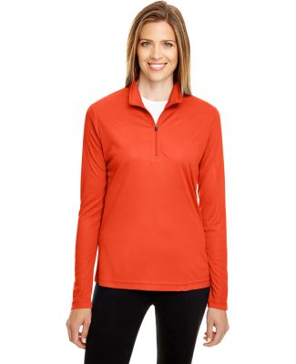 Team 365 TT31W Ladies' Zone Performance Quarter-Zi in Sport orange