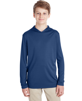 Team 365 TT41Y Youth Zone Performance Hoodie in Sport dark navy