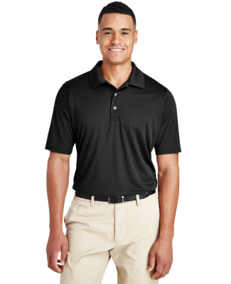 Team 365 TT51 Men's Zone Performance Polo in Black