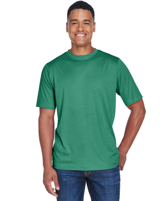 Team 365 TT11H Men's Sonic Heather Performance T-S in Sport forest heather