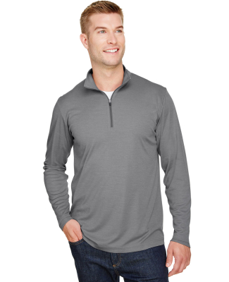 Team 365 TT31H Men's Zone Sonic Heather Performanc in Dark grey heather
