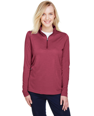 Team 365 TT31HW Ladies' Zone Sonic Heather Perform in Sport maroon heather