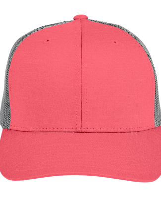 Team 365 TT802 by Yupoong Adult Zone Sonic Heather in Sp red ht/ sp gr