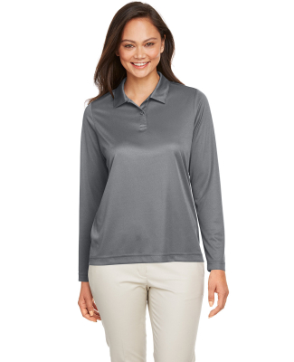 Team 365 TT51LW Ladies' Zone Performance Long Slee in Sport graphite