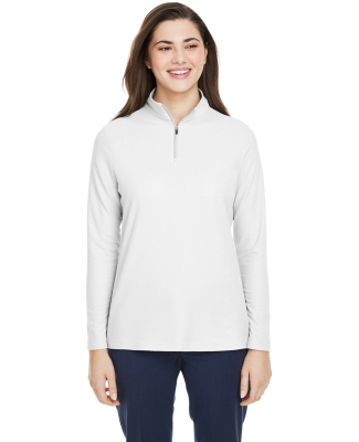 Core 365 CE405W Ladies' Fusion ChromaSoft™ Pique in White