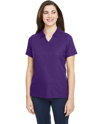 Core 365 CE112W Ladies' Fusion ChromaSoft™ Pique in Campus purple