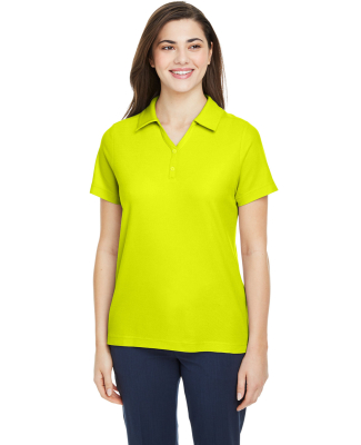 Core 365 CE112W Ladies' Fusion ChromaSoft™ Pique in Safety Yellow