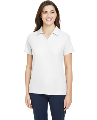 Core 365 CE112W Ladies' Fusion ChromaSoft™ Pique in White