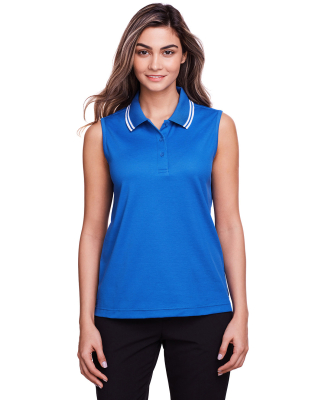 Devon and Jones DG20SW Ladies' CrownLux Performanc in French blue/ white