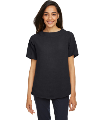 Devon and Jones DP613W Ladies' Perfect Fit™ Boat in Black
