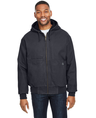 DRI DUCK 5034 Men's Laramie Canvas Hooded Jacket in Black