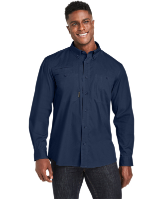 DRI DUCK 4450 Men's Craftsman Woven Shirt in Deep blue