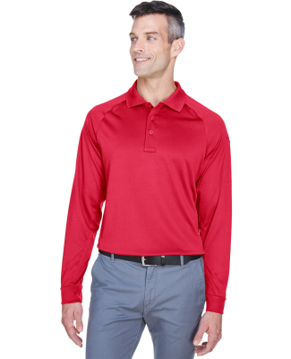 Harriton M211L Men's Advantage Snag Protection Plu in Red