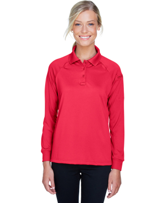 Harriton M211LW Ladies' Advantage Snag Protection  in Red