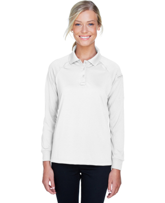 Harriton M211LW Ladies' Advantage Snag Protection  in White