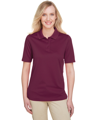 Harriton M348W Ladies' Advantage Snag Protection P in Maroon