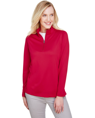 Harriton M748W Ladies' Advantage Snag Protection P in Red