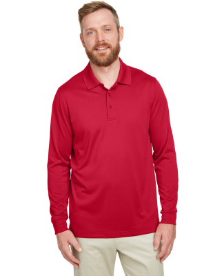 Harriton M348LT Men's Tall Advantage Long Sleeve S in Red