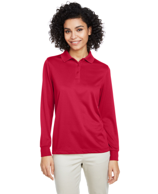 Harriton M348LW Ladies' Advantage Snag Protection  in Red