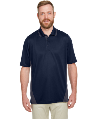 Harriton M386 Men's Flash Snag Protection Plus IL  in Dark navy/ dark charcoal