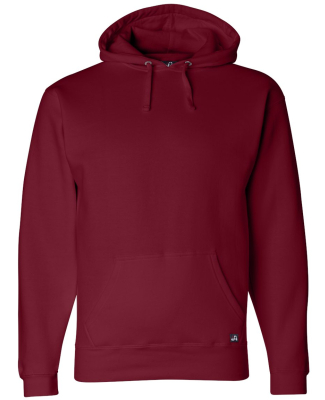 J America 8824 Adult Premium Fleece Pullover Hoode in Cardinal