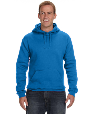J America 8824 Adult Premium Fleece Pullover Hoode in Royal