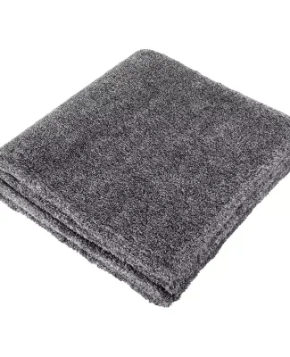 J America 8465 Boundary Shag Blanket BLACK