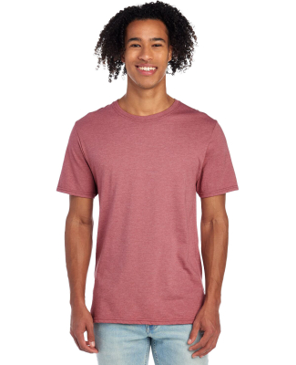 Jerzees 560MR Adult Premium Blend Ring-Spun T-Shir in Heather mauve