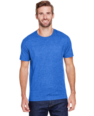 Jerzees 560MR Adult Premium Blend Ring-Spun T-Shir in Retro heather royal