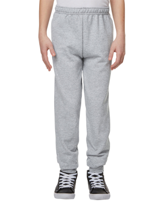 Jerzees 975YR Youth Nublend® Youth Fleece Jogger in Athletic heather