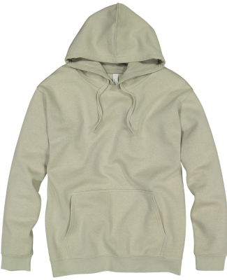 LA T 201Z Adult Pullover Fleece Hoodie in Hazel