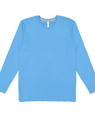 LA T 6918 Men's Fine Jersey Long-Sleeve in Tradewind