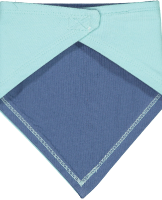Rabbit Skins 1012 Infant Premium Jersey Bandana Bi in Chill/ indigo