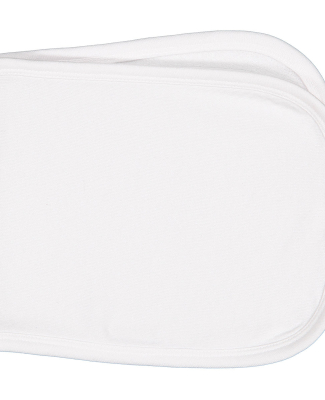 Rabbit Skins 1014 Infant Terry Burp Cloth in White
