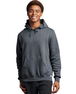 Russell Athletic 695HBM Unisex Dri-Power® Hooded  in Black heather