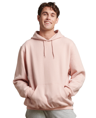 Russell Athletic 695HBM Unisex Dri-Power® Hooded  in Blush Pink