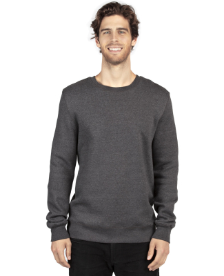 Threadfast Apparel 320C Unisex Ultimate Crewneck S in Charcoal Heather