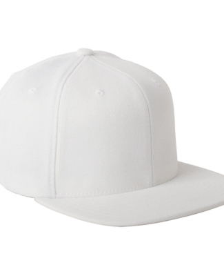 Yupoong-Flex Fit 110F Adult Wool Blend Snapback C in White
