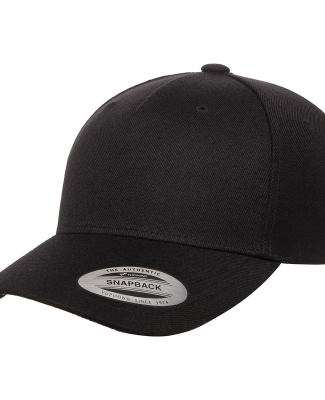 Yupoong-Flex Fit 5789M Classic Premium Snapback Ca in Black