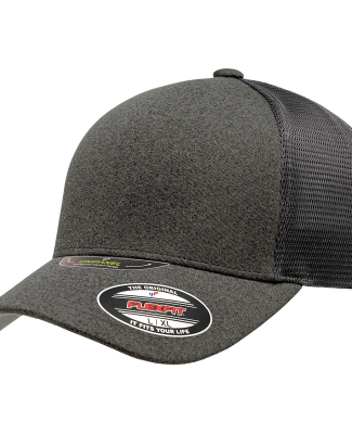 Yupoong-Flex Fit 5511UP Unipanel Cap in Melange dark grey