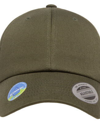 Yupoong-Flex Fit 6245EC Classic Dad Cap in Olive night